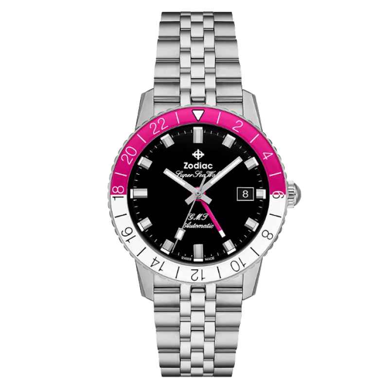 ZODIAC - SUPER SEA WOLF GMT AUTOMATIC WATCH ZO9416