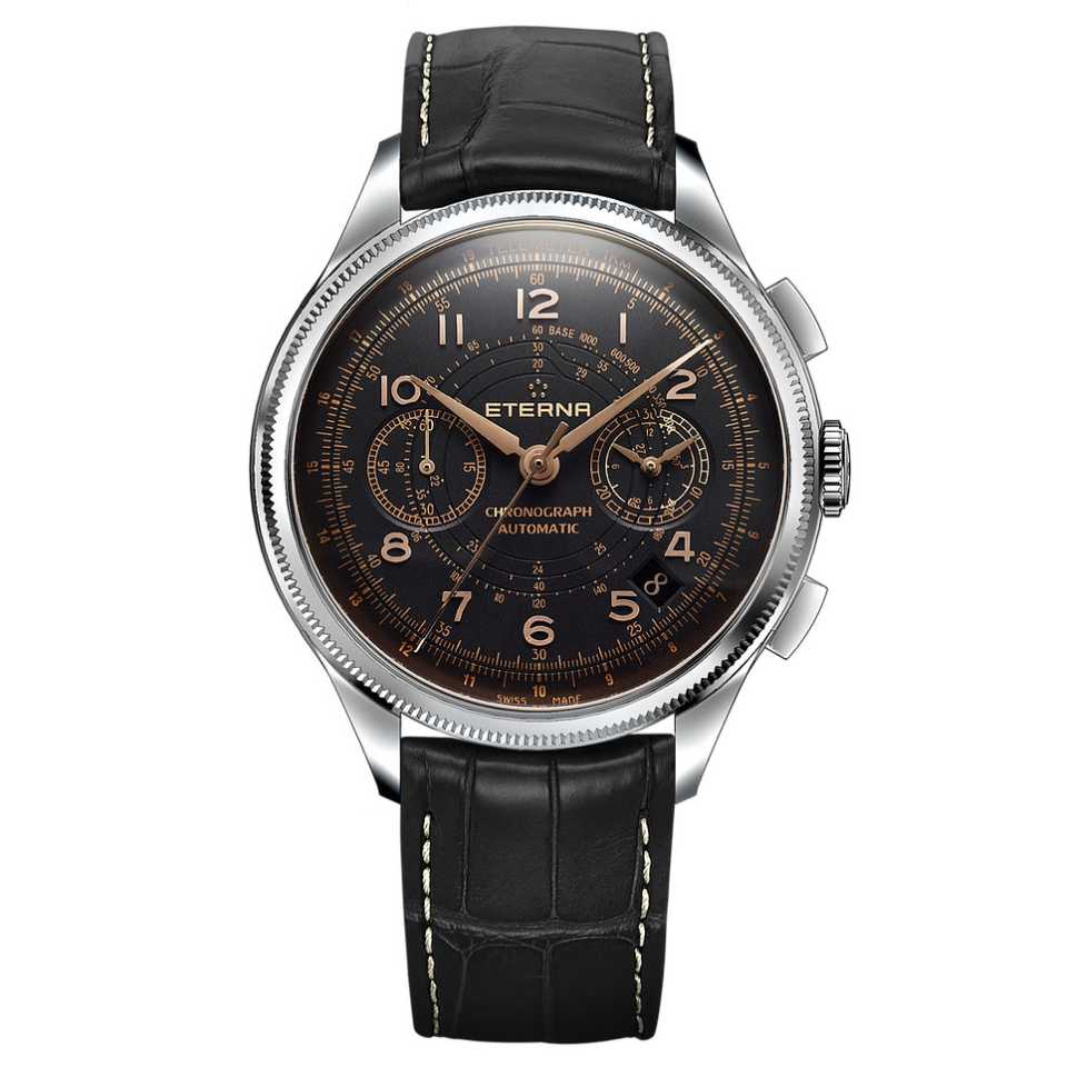 ETERNA - 1940 - CHRONOGRAPH TELEMETER 42 MM WATCH GOLD