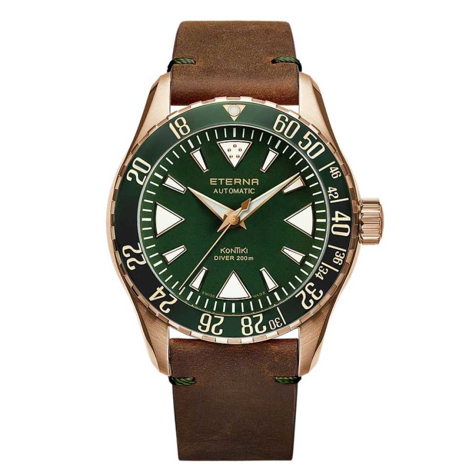 ETERNA - OROLOGIO KONTIKI BRONZE DIVER 44 MM VERDE