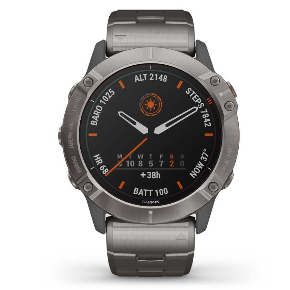 GARMIN - OROLOGIO FENIX 6X - PRO SOLAR EDITION