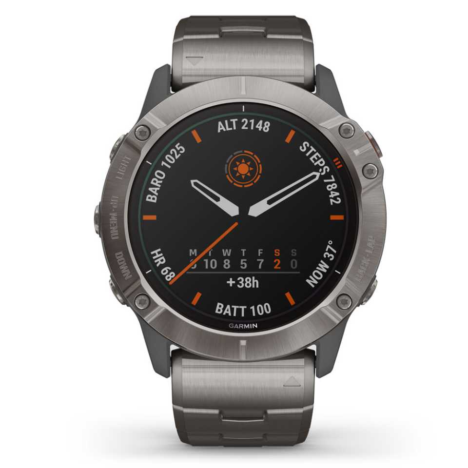 GARMIN -FENIX 6X PRO SOLAR EDITION