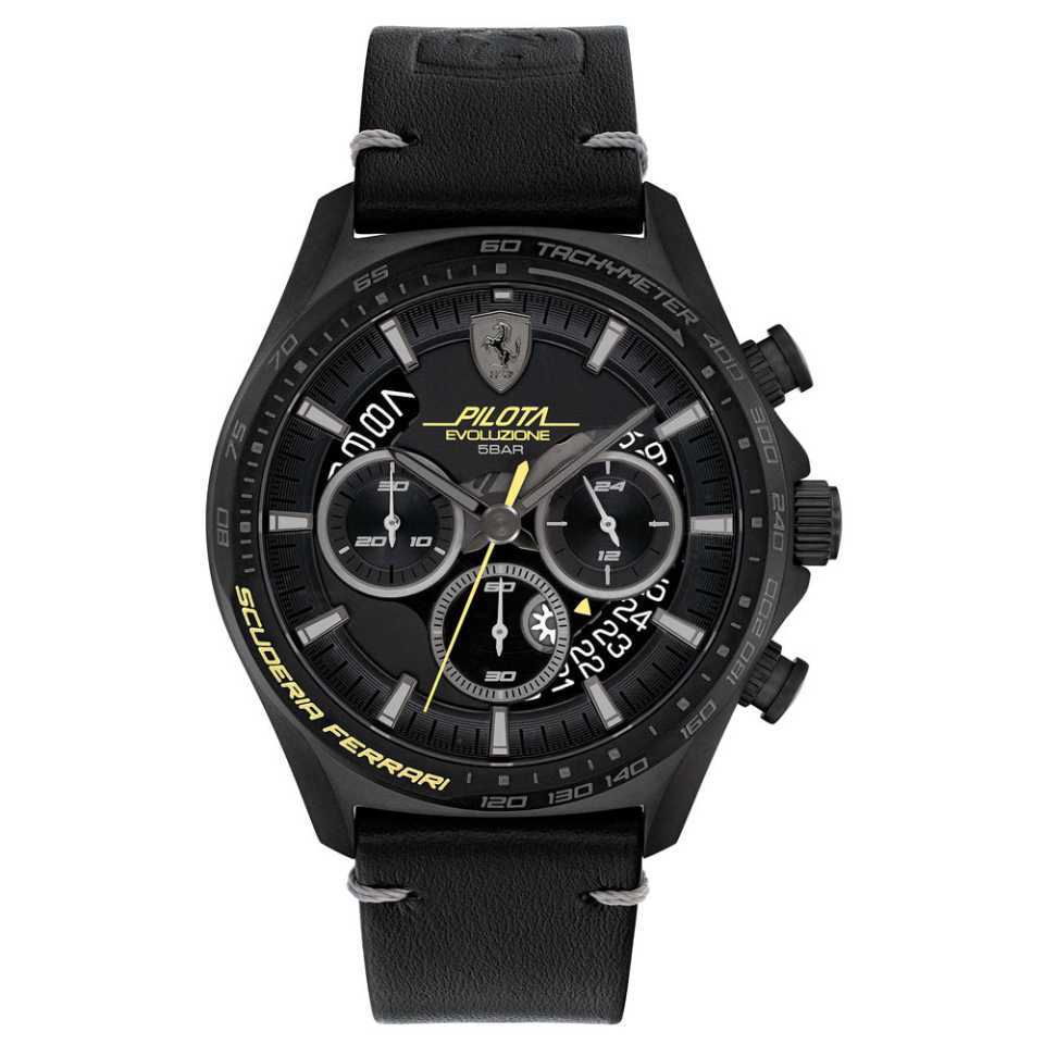 FERRARI - OROLOGIO PISTA NERO FER0830823