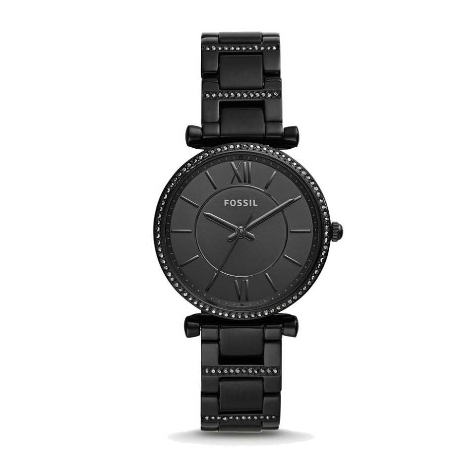 FOSSIL - OROLOGIO CARLIE NERO