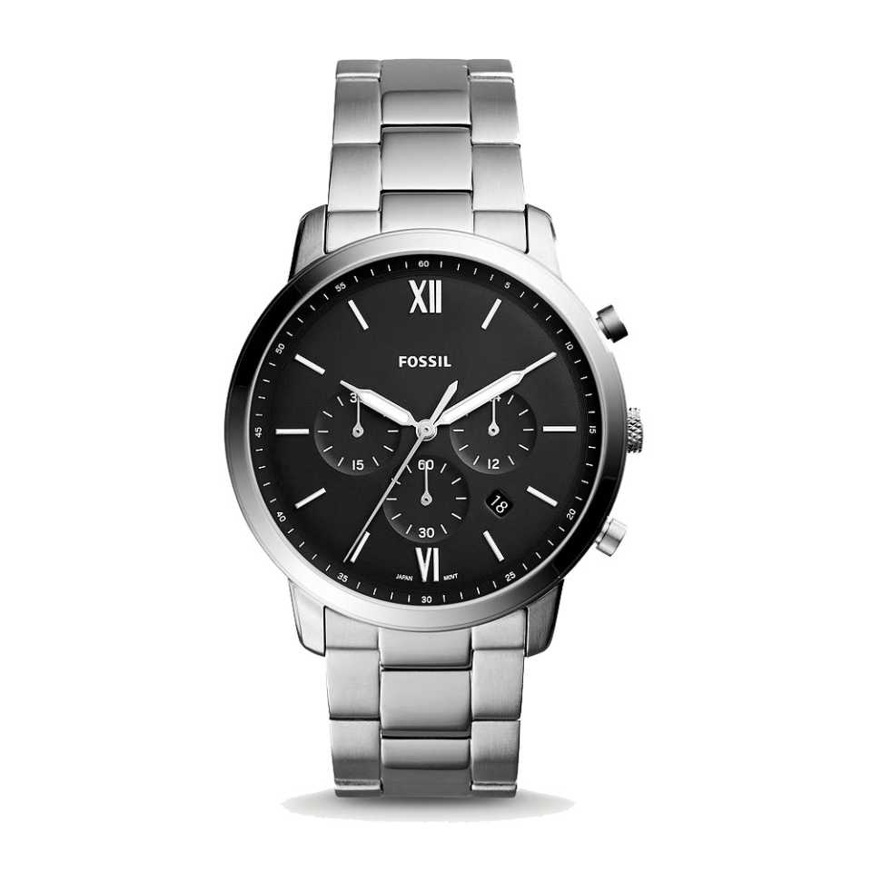 FOSSIL - OROLOGIO CRONOGRAFO NEUTRA ACCIAIO