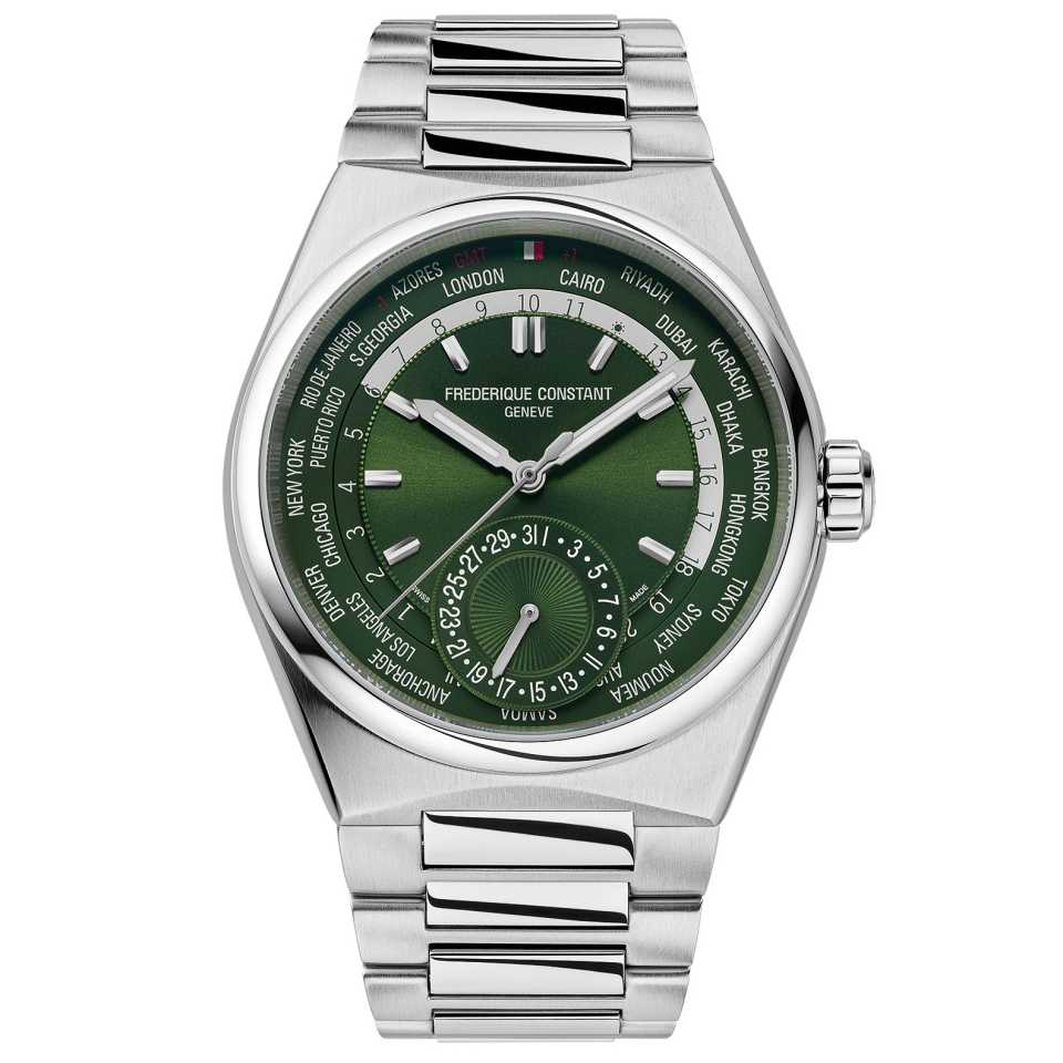 FREDERIQUE CONSTANT - OROLOGIO HIGHLIFE WORLDTIMER ITALY FC-718GR4NH6B-IT
