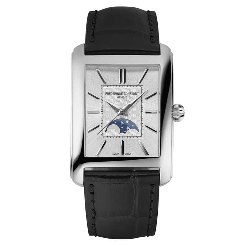 FREDERIQUE CONSTANT - OROLOGIO CLASSICS CARREE MOONPHASE AUTOMATIC FC-333S4C6