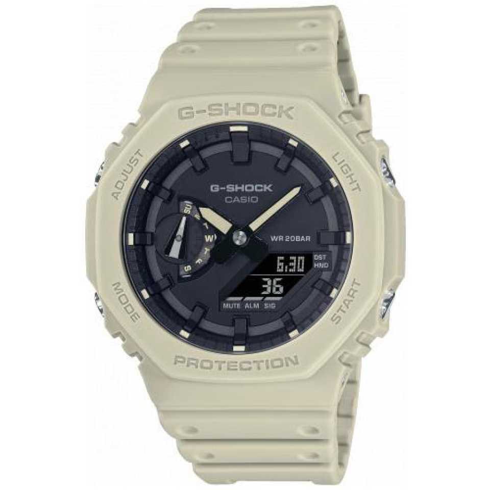 G-SHOCK - OROLOGIO CASIO BEIGE GA-2100-5AER