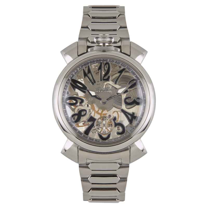 GAGA' MILANO - OROLOGIO MANUALE 44 MM 4310SK01S0STST0