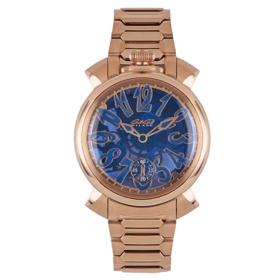 GAGA' MILANO - OROLOGIO MANUALE 44 MM 4311SK01R0STSR0