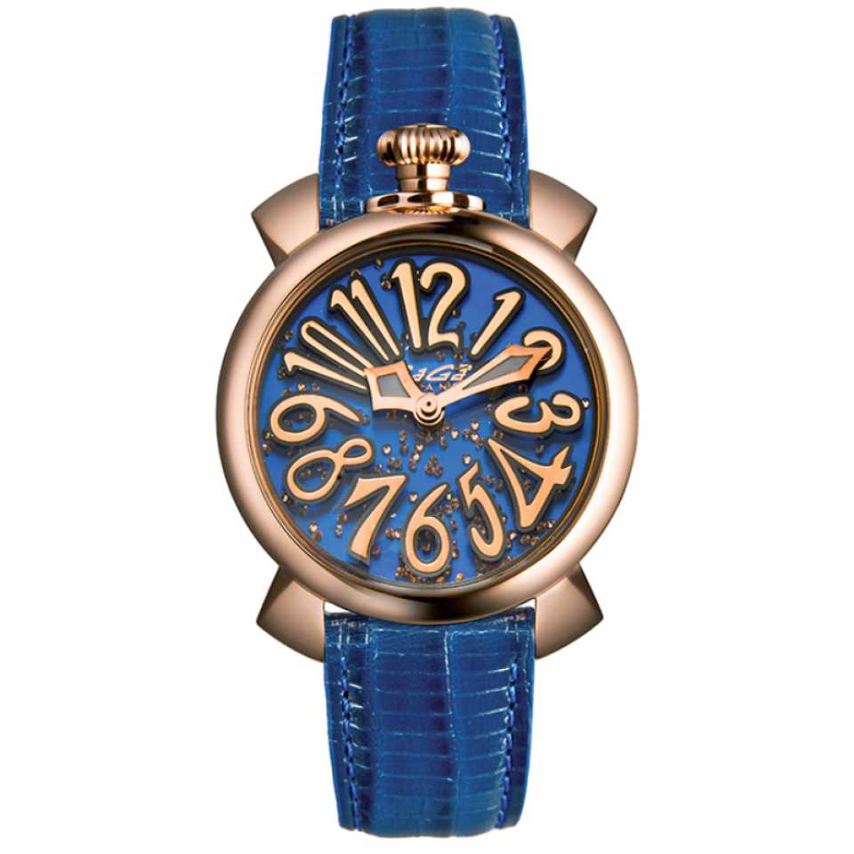 GAGA' MILANO - OROLOGIO MANUALE 40 MM 5021FL01R0LTBL0