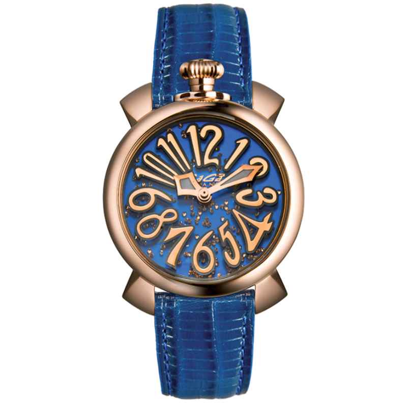 GAGA' MILANO - OROLOGIO MANUALE 40 MM 5021FL01R0LTBL0