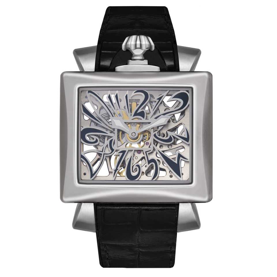 GAGA' MILANO - OROLOGIO NAPOLEONE 9000NS02S0YLBK0