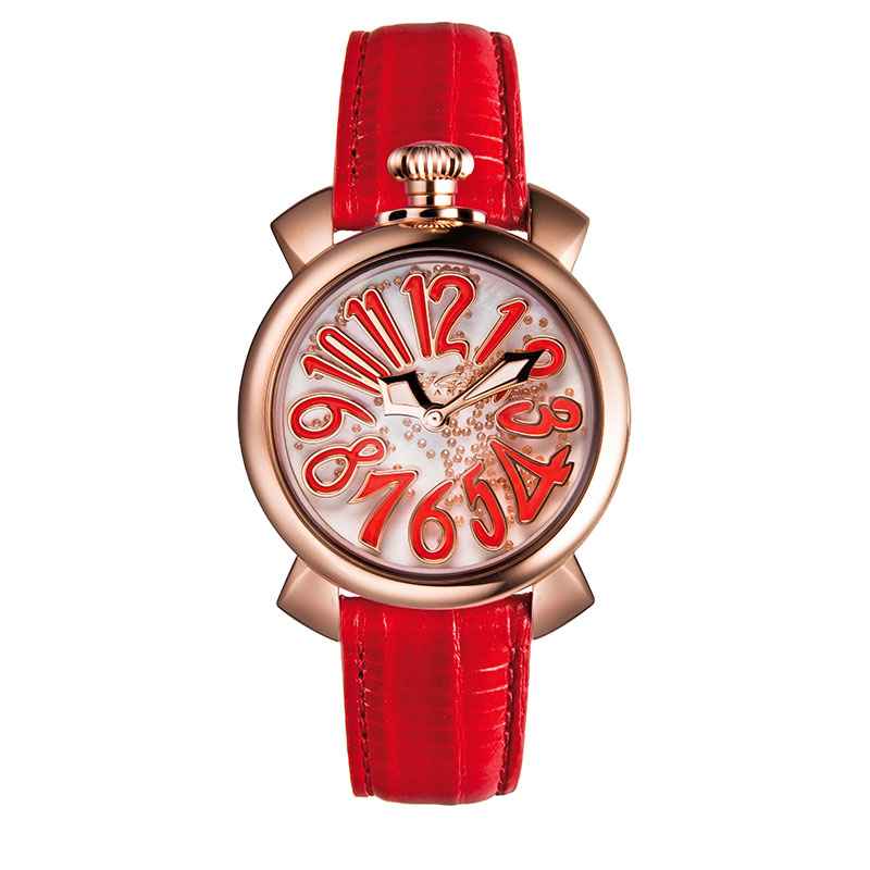 GAGA' MILANO - OROLOGIO MANUALE - FLOATING ROSSO 5021FL02R0LTRD0