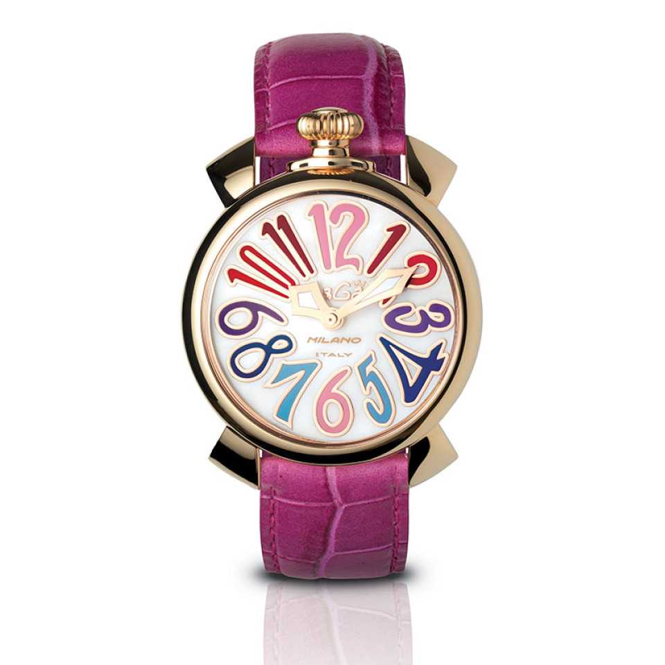 GAGA' MILANO - OROLOGIO MANUALE 40 MM - PLACCATO ORO ROSA