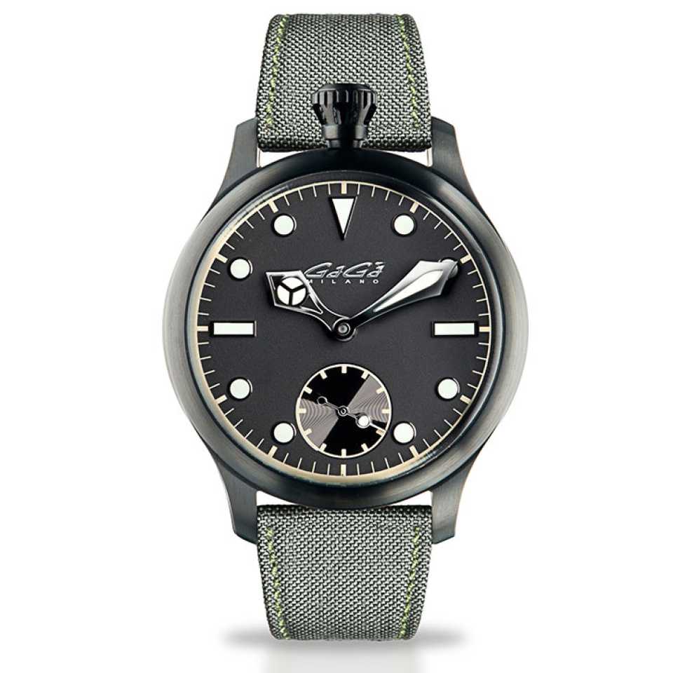 GAGA' MILANO - OROLOGIO CLASSIC - PVD NERO 8042CL01K0CDGR0