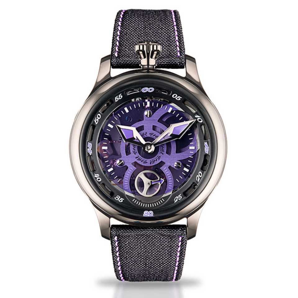 GAGA' MILANO - OROLOGIO CLASSIC - PVD NERO 8042CL01K0CDGR0 (CLONE)