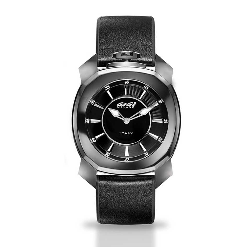 GAGA' MILANO - OROLOGIO FRAME ONE - CERAMICA NERA