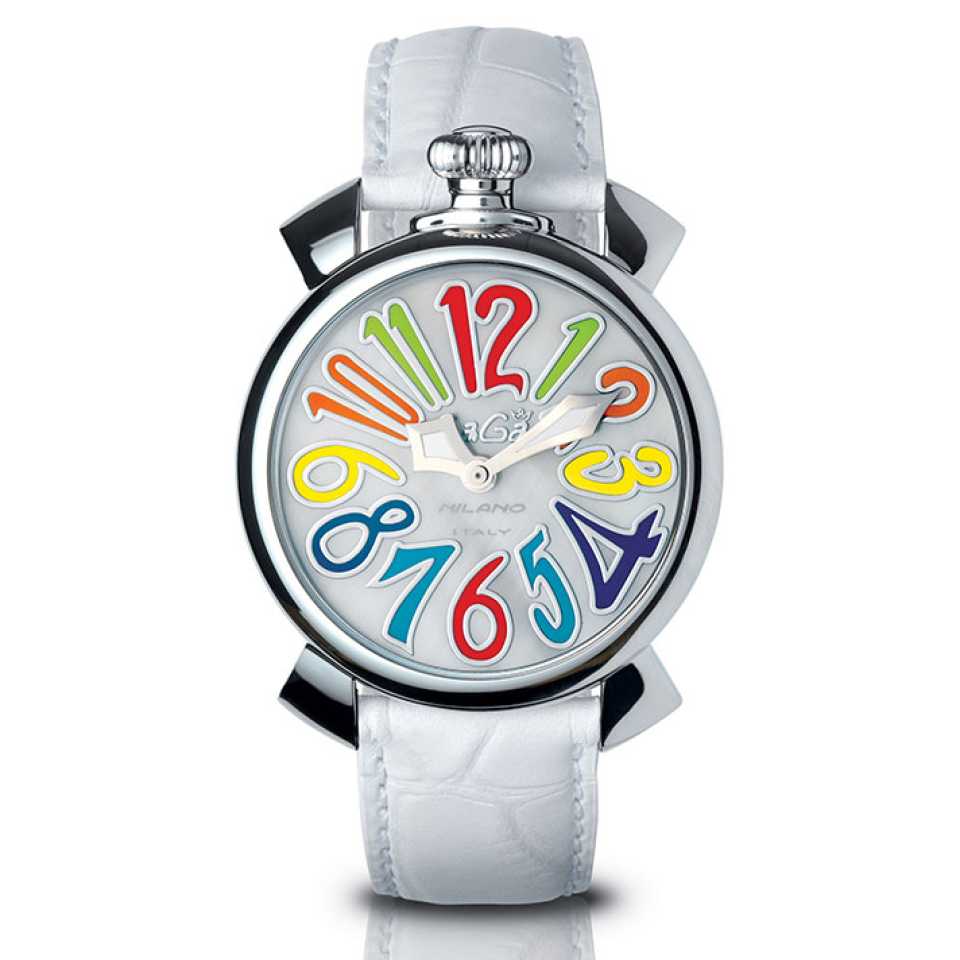 GAGA' MILANO - OROLOGIO MANUALE - FLOATING BIANCO 5021MN01S0LAWHO