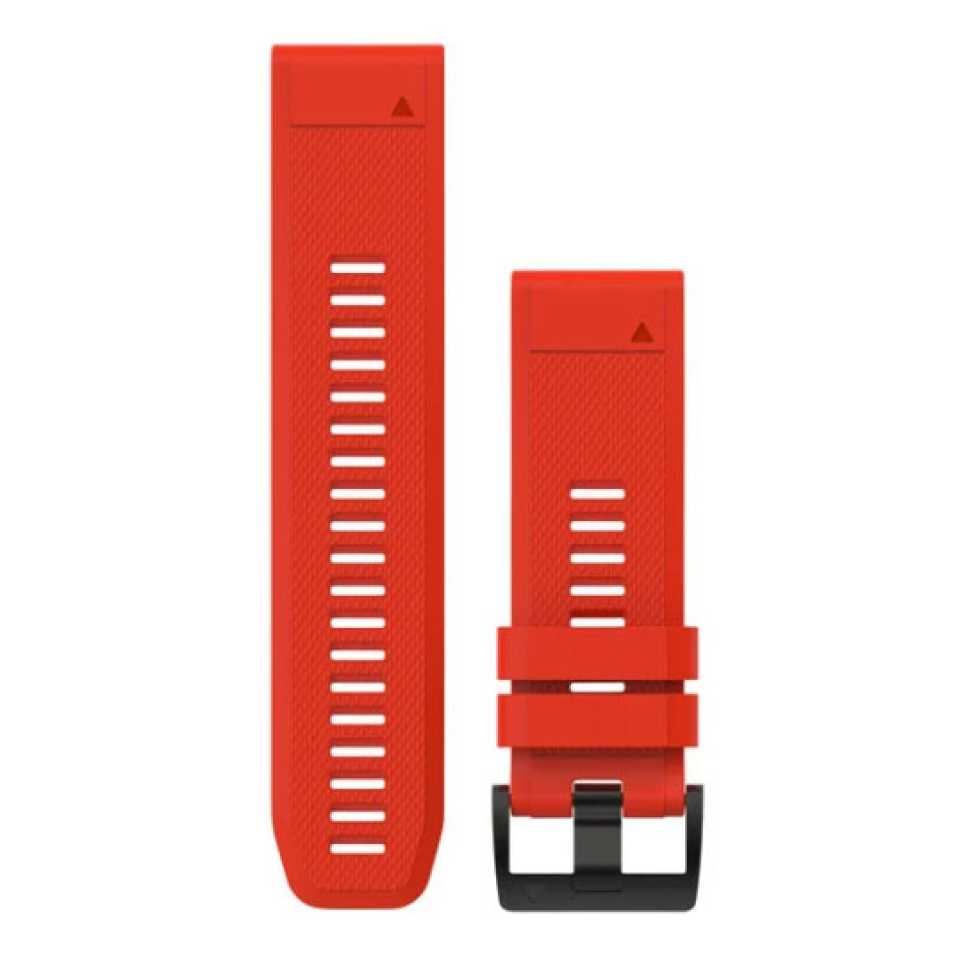 GARMIN - CINTURINO QUICKFIT IN SILICONE ROSSO 26 MM - 010-12517-02