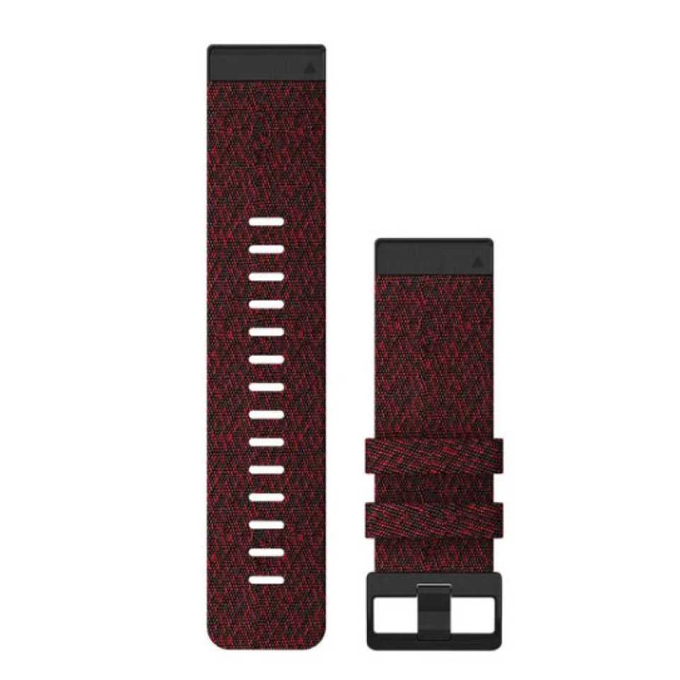 GARMIN - CINTURINO QUICKFIT IN NYLON ROSSO 26 MM - 010-12864-06