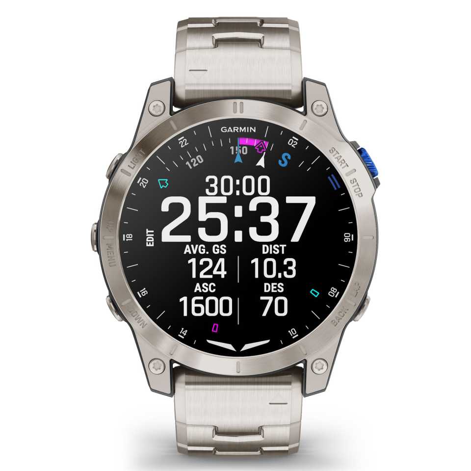GARMIN - GARMIN D2 MACH 1 WATCH 010-02582-51