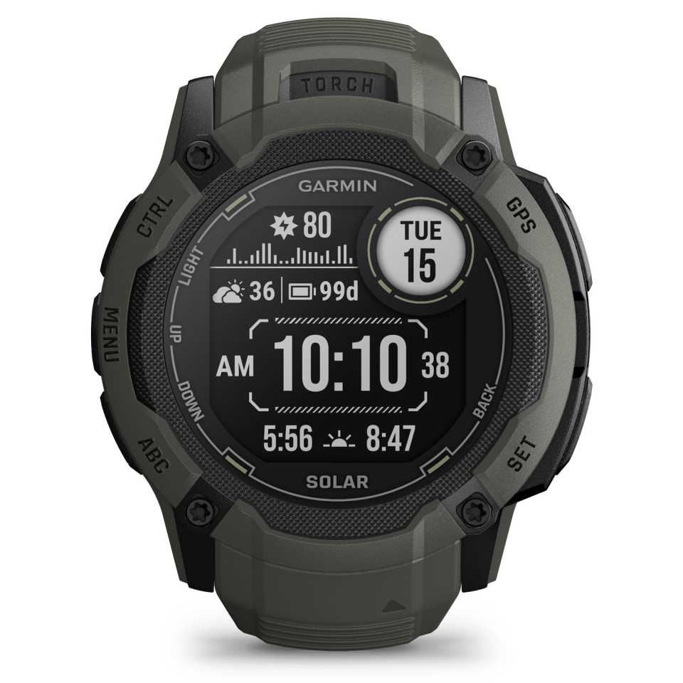 GARMIN - OROLOGIO INSTINC 2X SOLAR MOSS - 010-02805-05