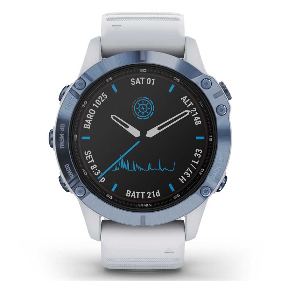 GARMIN - FENIX 6 - PRO SOLAR EDITION PORTOFINO ESCAPE COLLECTION WATCH