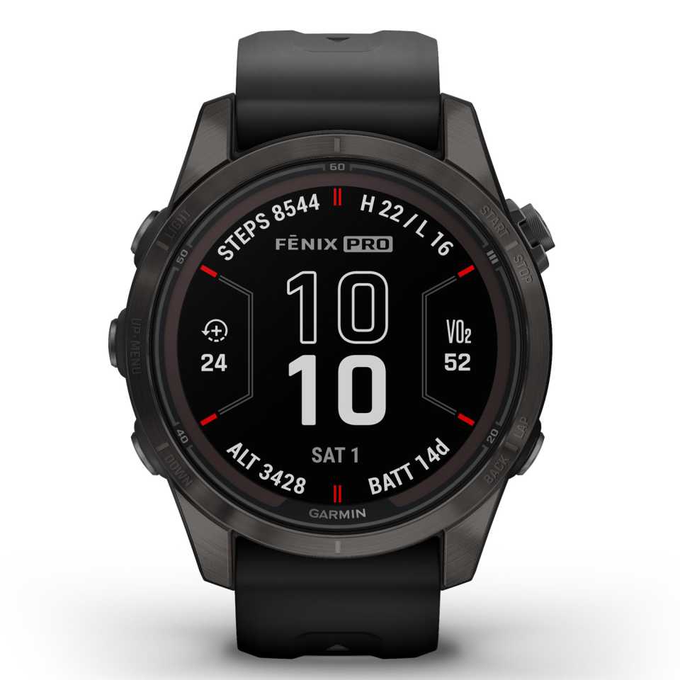 GARMIN - FENIX 7S PRO SAPPHIRE EDITION 010-02776-11 WATCH