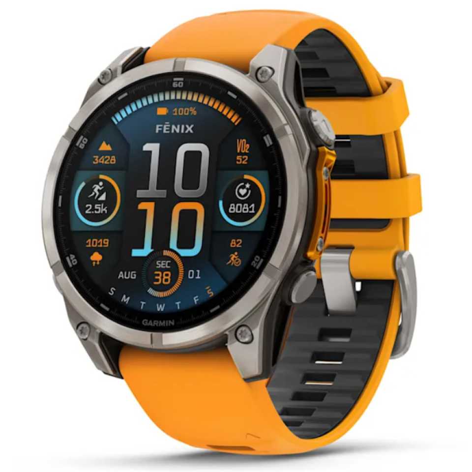 GARMIN - OROLOGIO FENIX 8 47 MM SAPPHIRE AMOLED 010-02904-11