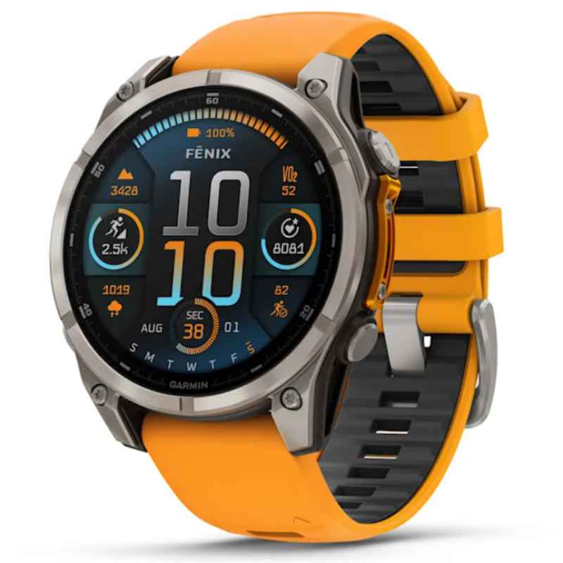 GARMIN - OROLOGIO FENIX 8 47 MM SAPPHIRE AMOLED 010-02904-11