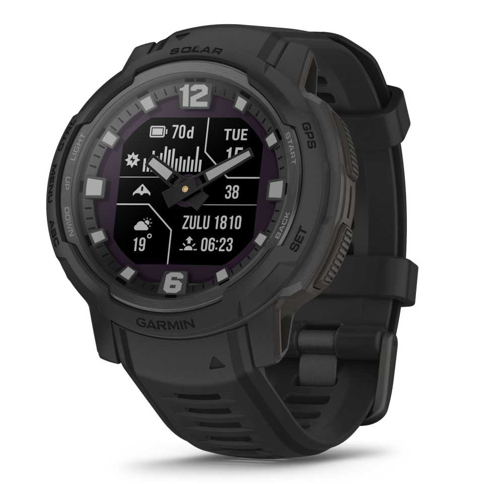 GARMIN - INSTINCT CROSSOVER TACTICAL WATCH 010-02730-00