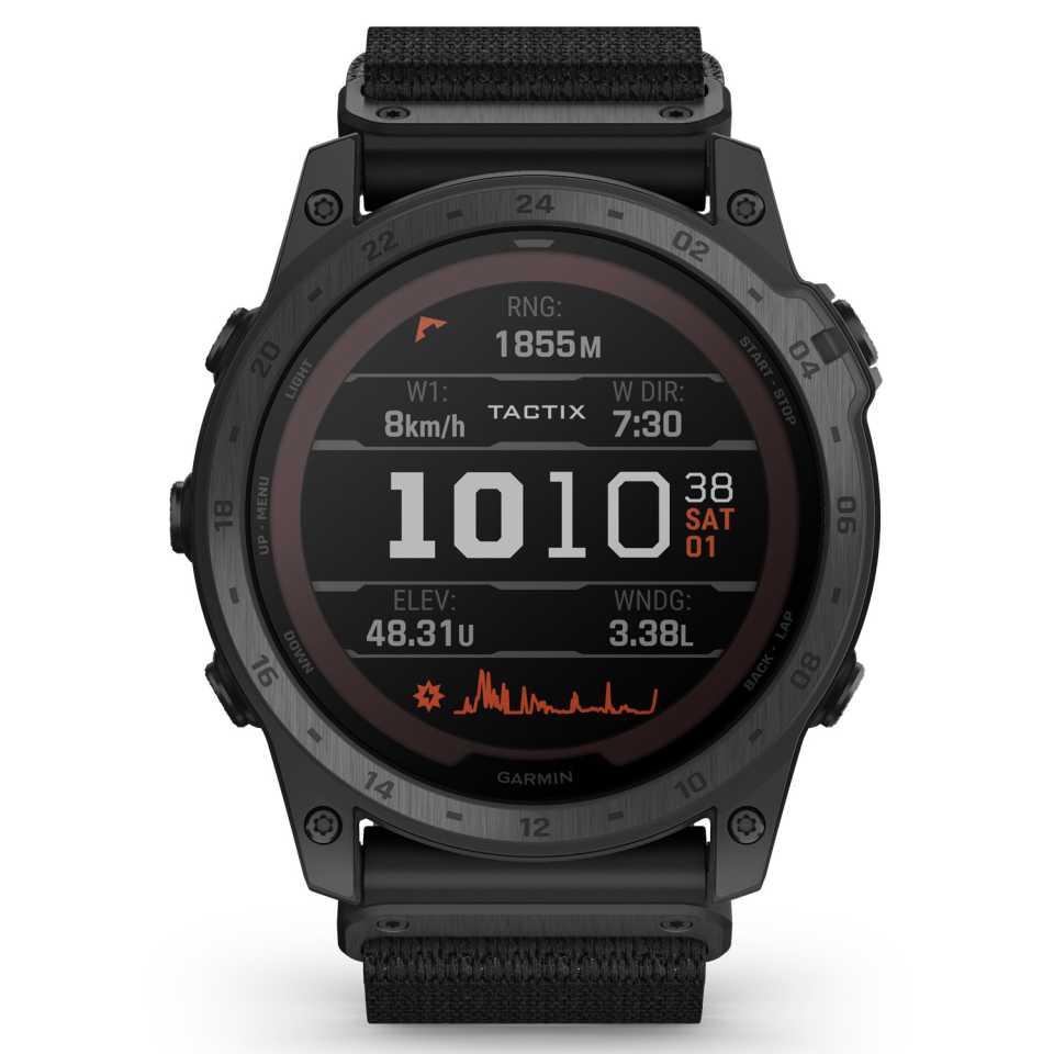 GARMIN -TACTIX 7 - PRO BALLISTICS EDITION WATCH 010-02704-21