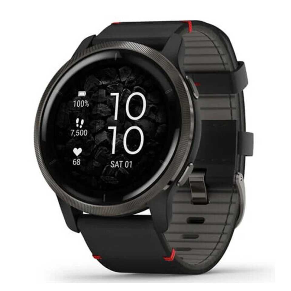 GARMIN - VENU 2 WATCH BLACK 010-02430-21