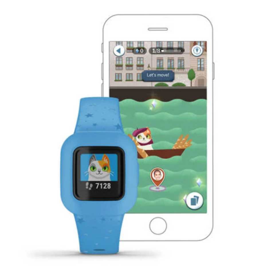 GARMIN - OROLOGIO VIVOFIT JR.3 BLUE STARS