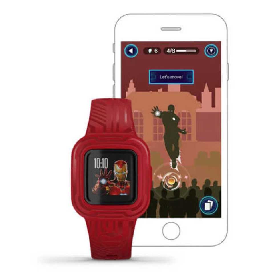 GARMIN -VIVOFIT JR.3 WATCH MARVEL ICON MAN