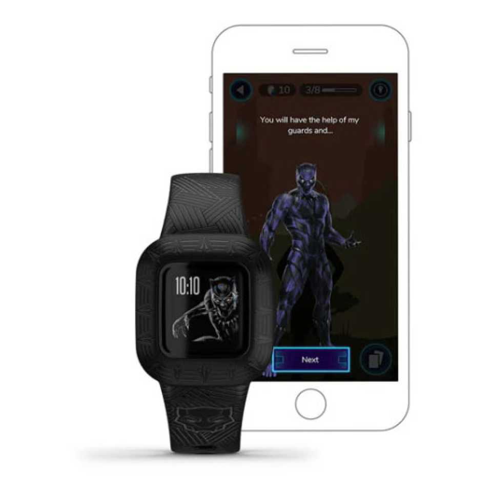 GARMIN -VIVOFIT JR.3 WATCH MARVEL BLACK PANTHER