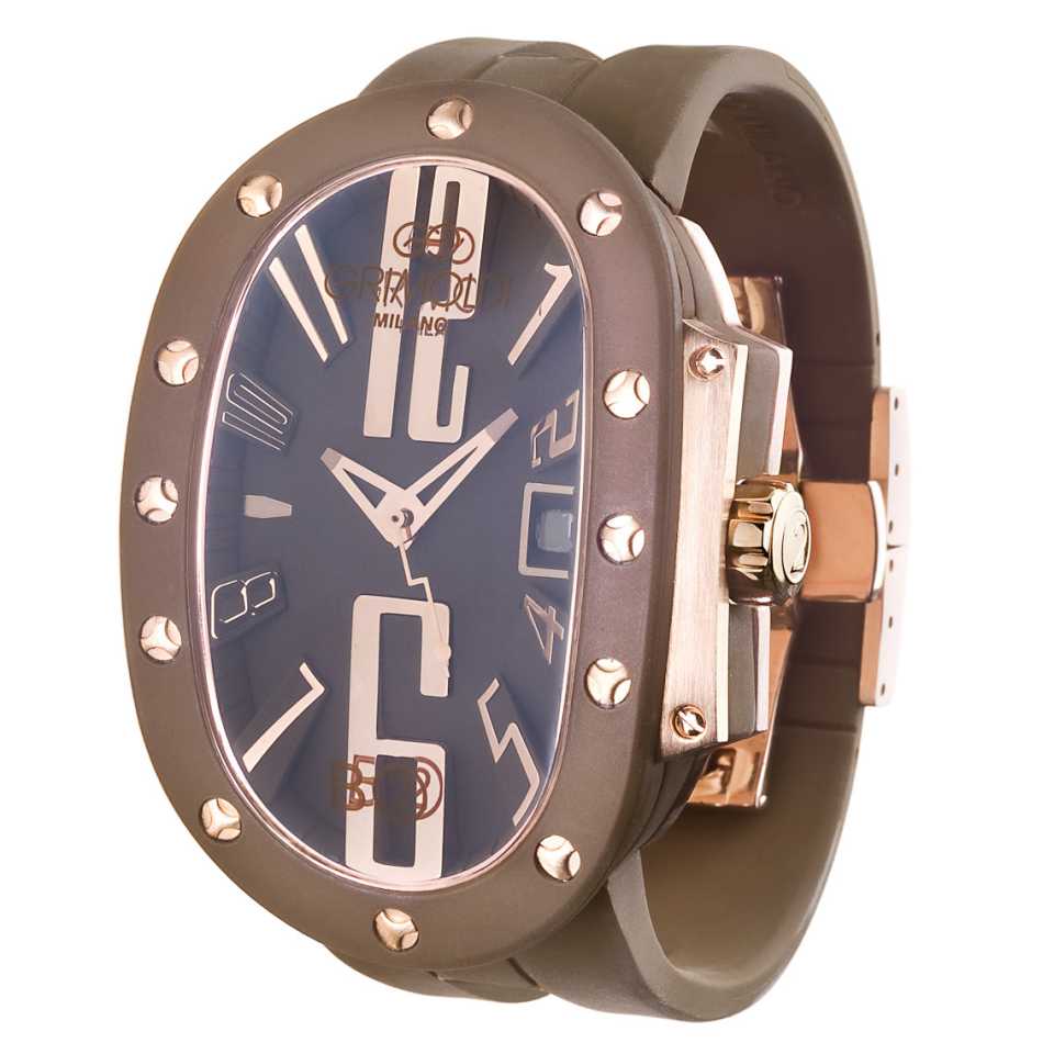 GRIMOLDI MILANO - B02 BROWN BLUE WATCH