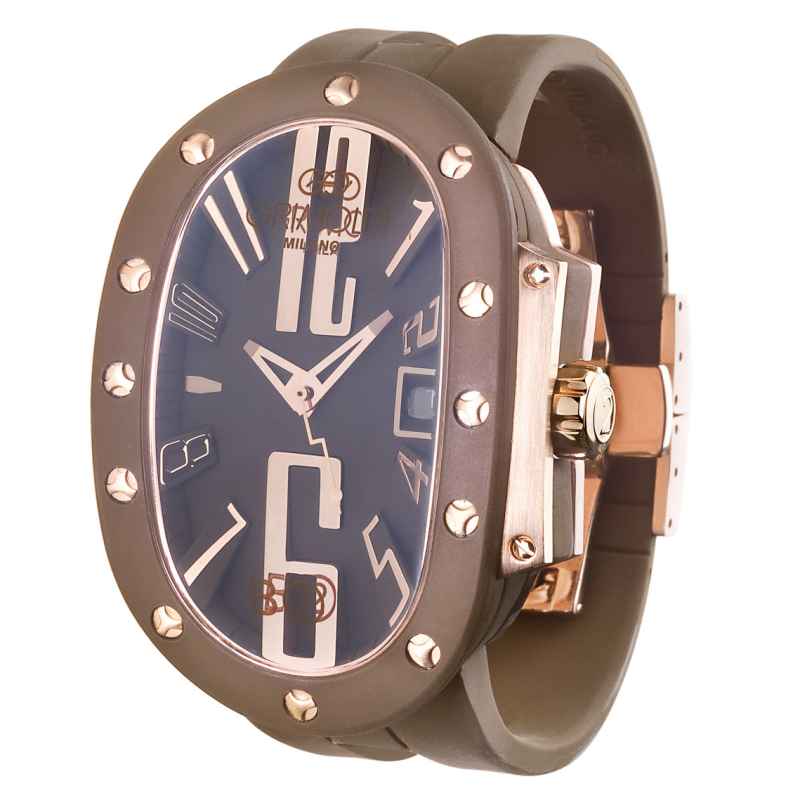 GRIMOLDI MILANO - OROLOGIO B02 BROWN 