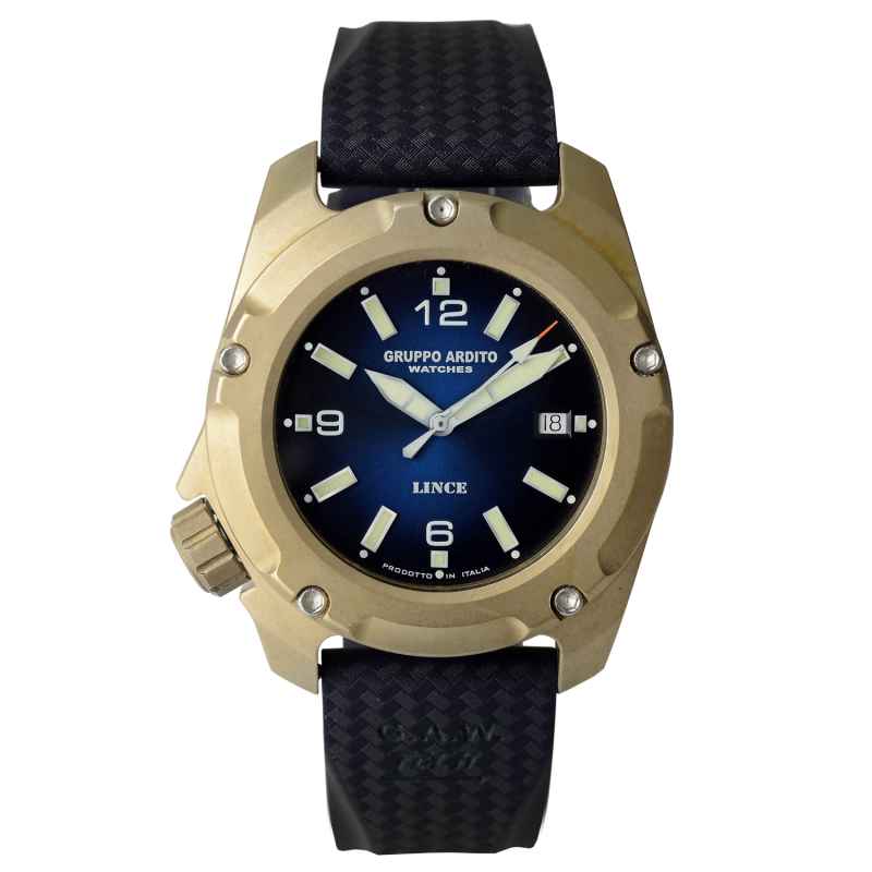 GRUPPO ARDITO - OROLOGIO LINCE BRONZO BLU