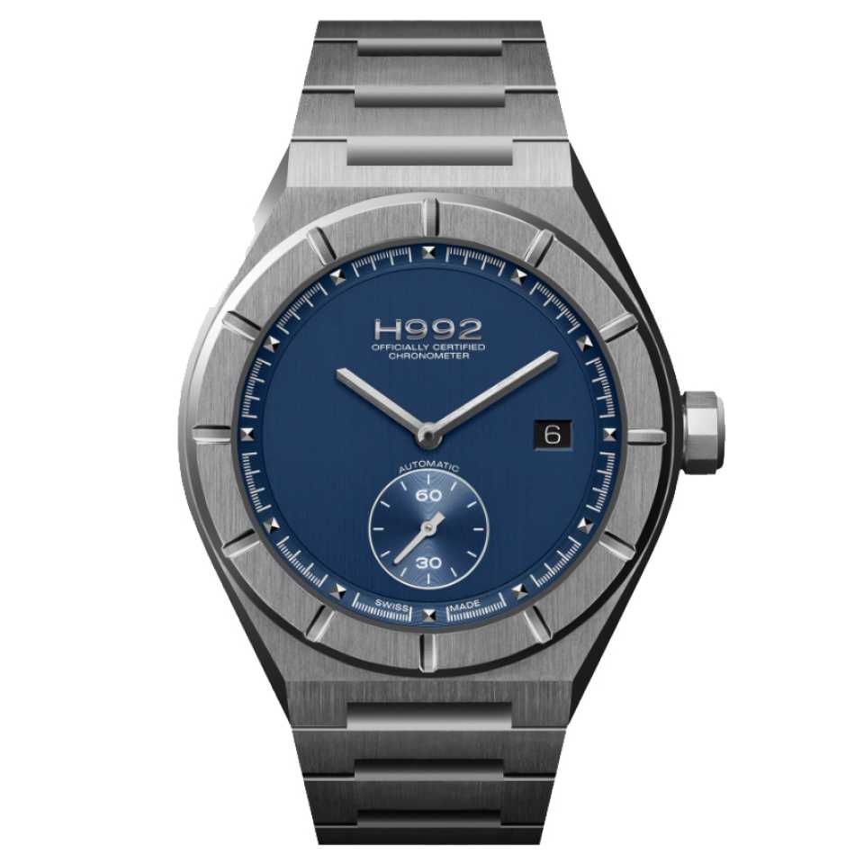 H992 - OROLOGIO H1 BLUE SILVER 