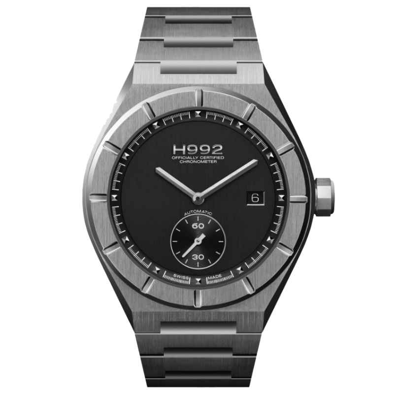 H992 - OROLOGIO H1 BLACK SILVER METAL