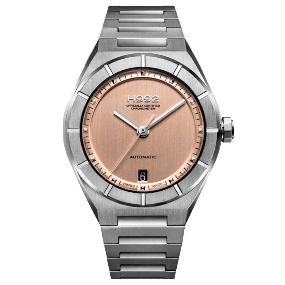 H992 - OROLOGIO H2 BRONZE / SILVER METAL