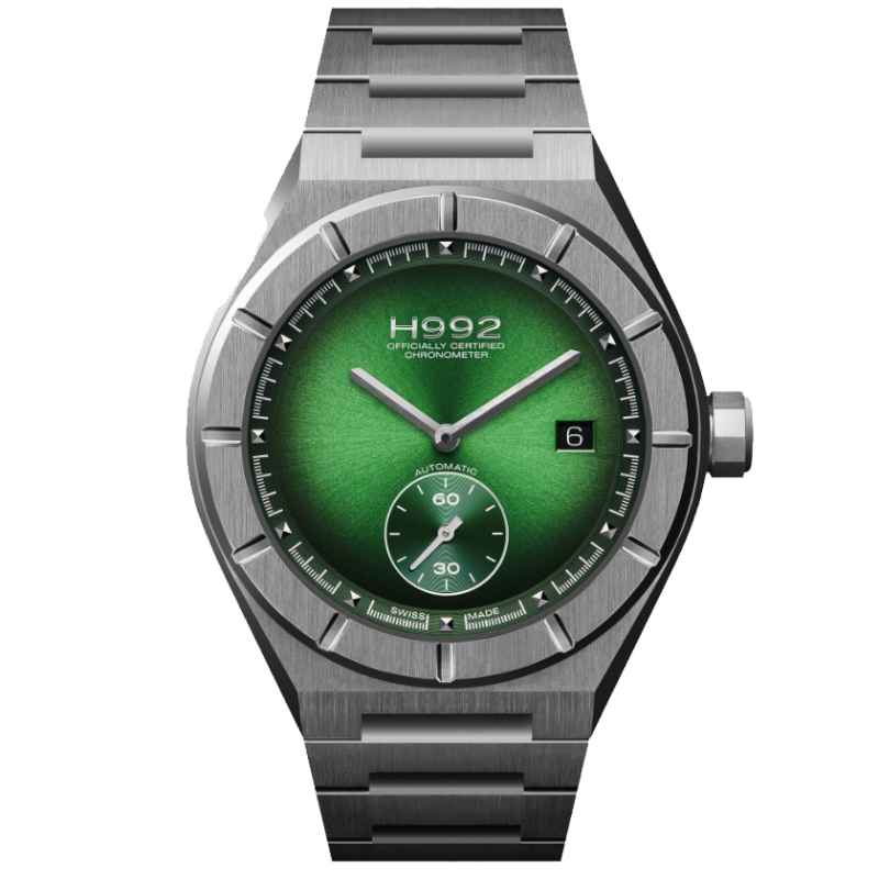 H992 - OROLOGIO H1 GREEN SILVER