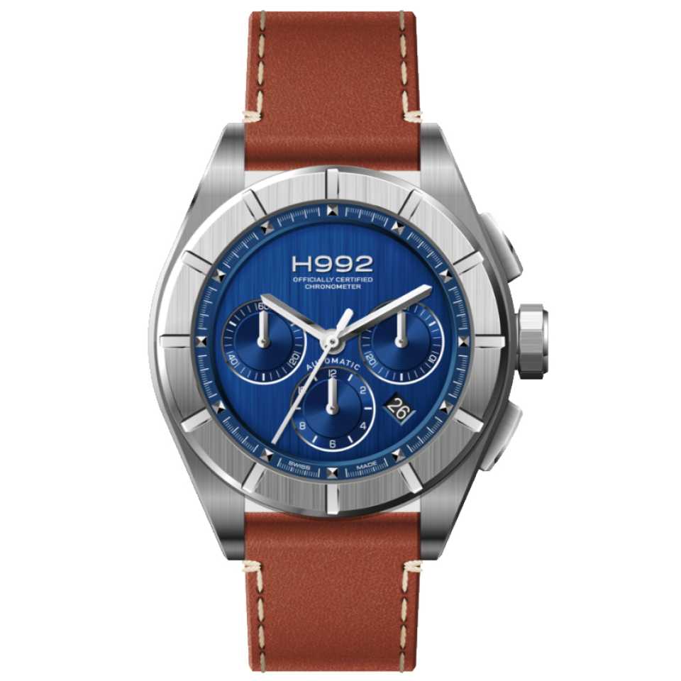 H992 - OROLOGIO H3 BLUE NAVY / SILVER