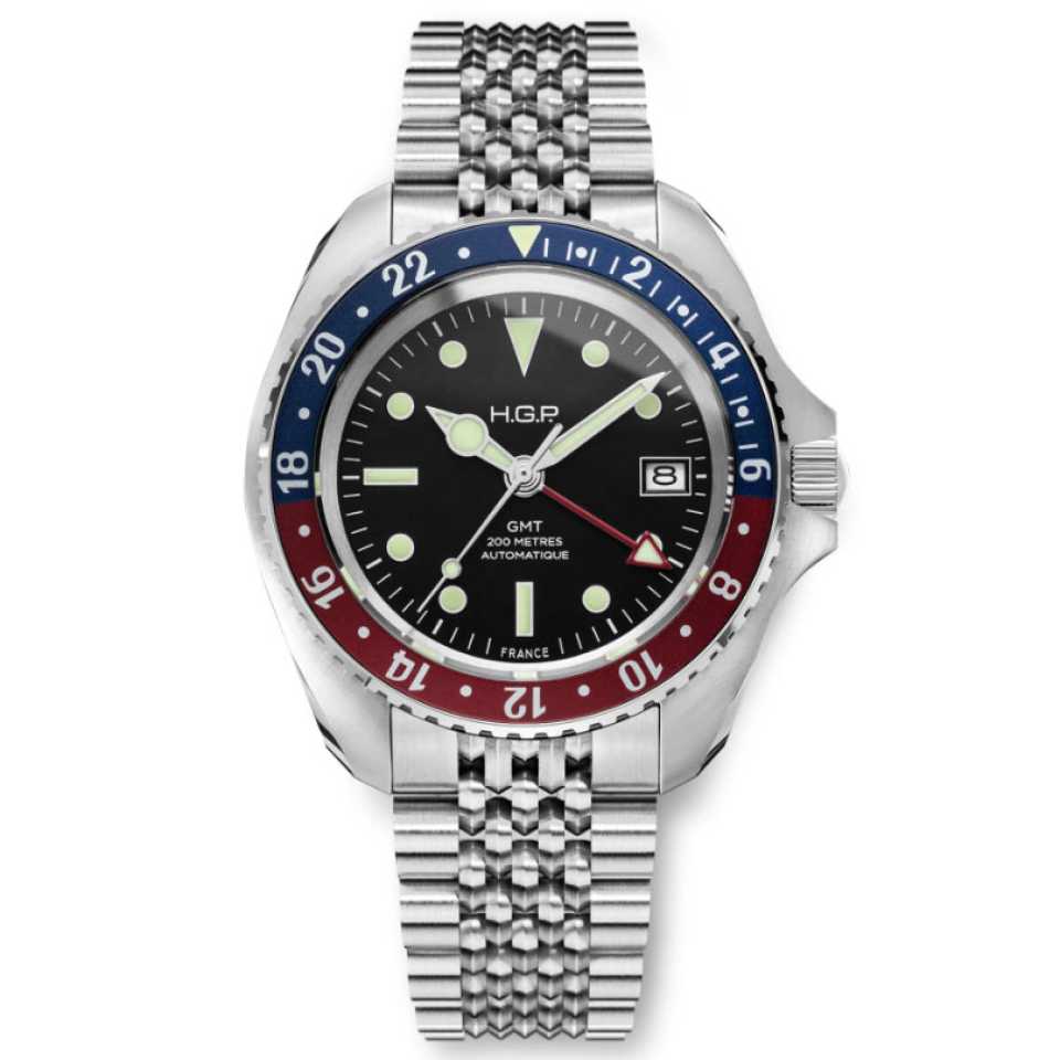 HGP - OROLOGIO DIVER GMT 200M AUTOMATICO GMT PEPSI