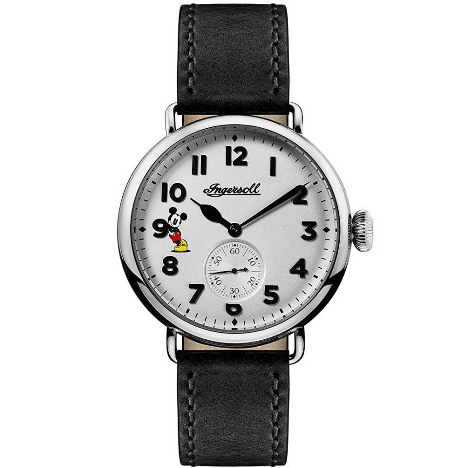 INGERSOLL - OROLOGIO MICKEY MOUSE QUARZO CON CINTURINO IN PELLE
