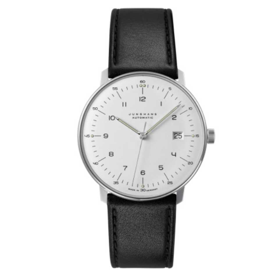 JUNGHANS -MAX BILL AUTOMATIC 38MM WATCH 027/4700.02