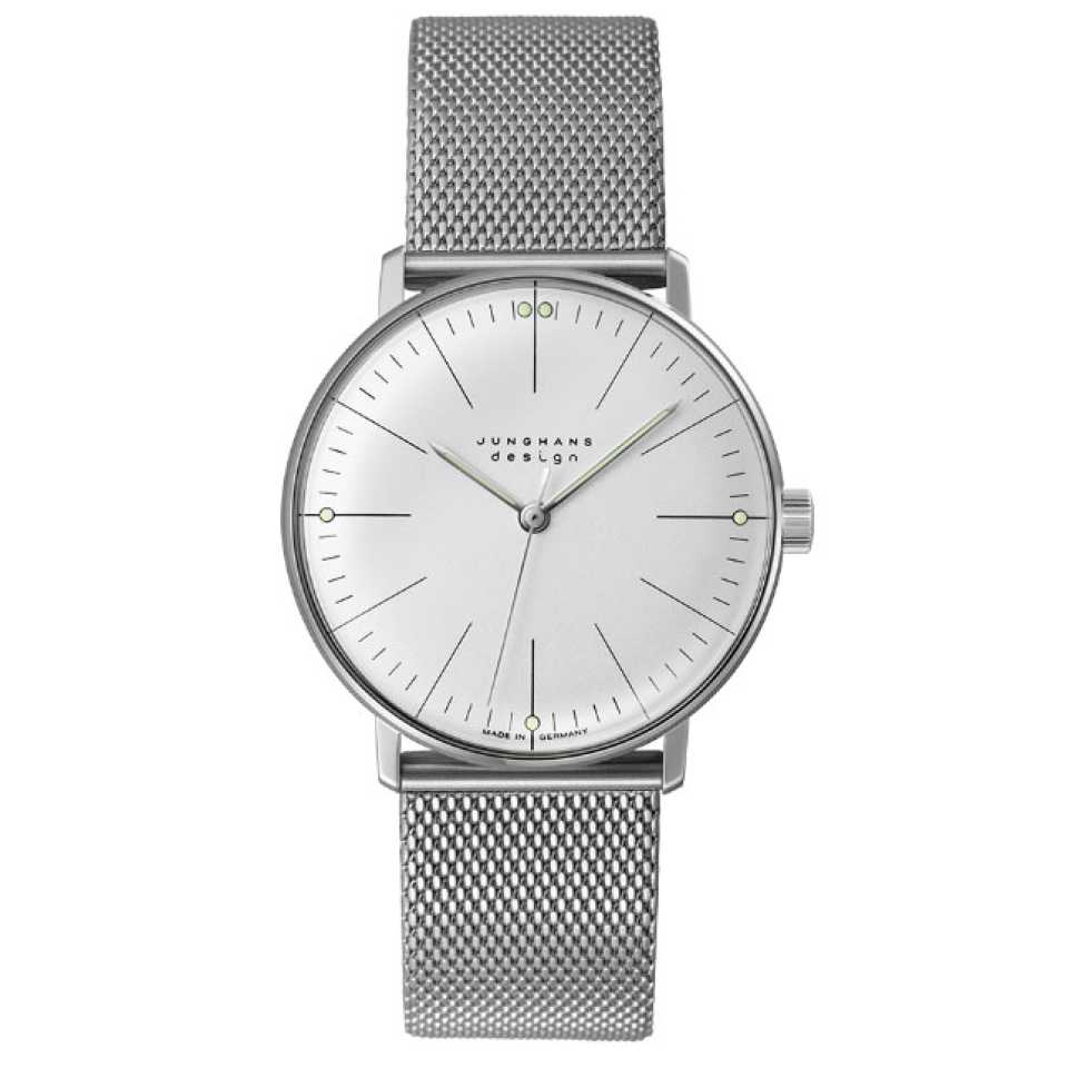 JUNGHANS - OROLOGIO MAX BILL HANDAUFZUG 027/3004.46