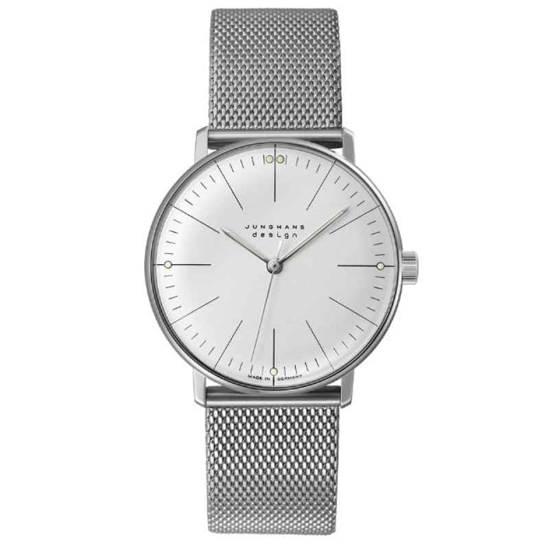 JUNGHANS - OROLOGIO MAX BILL HANDAUFZUG 027/3004.46
