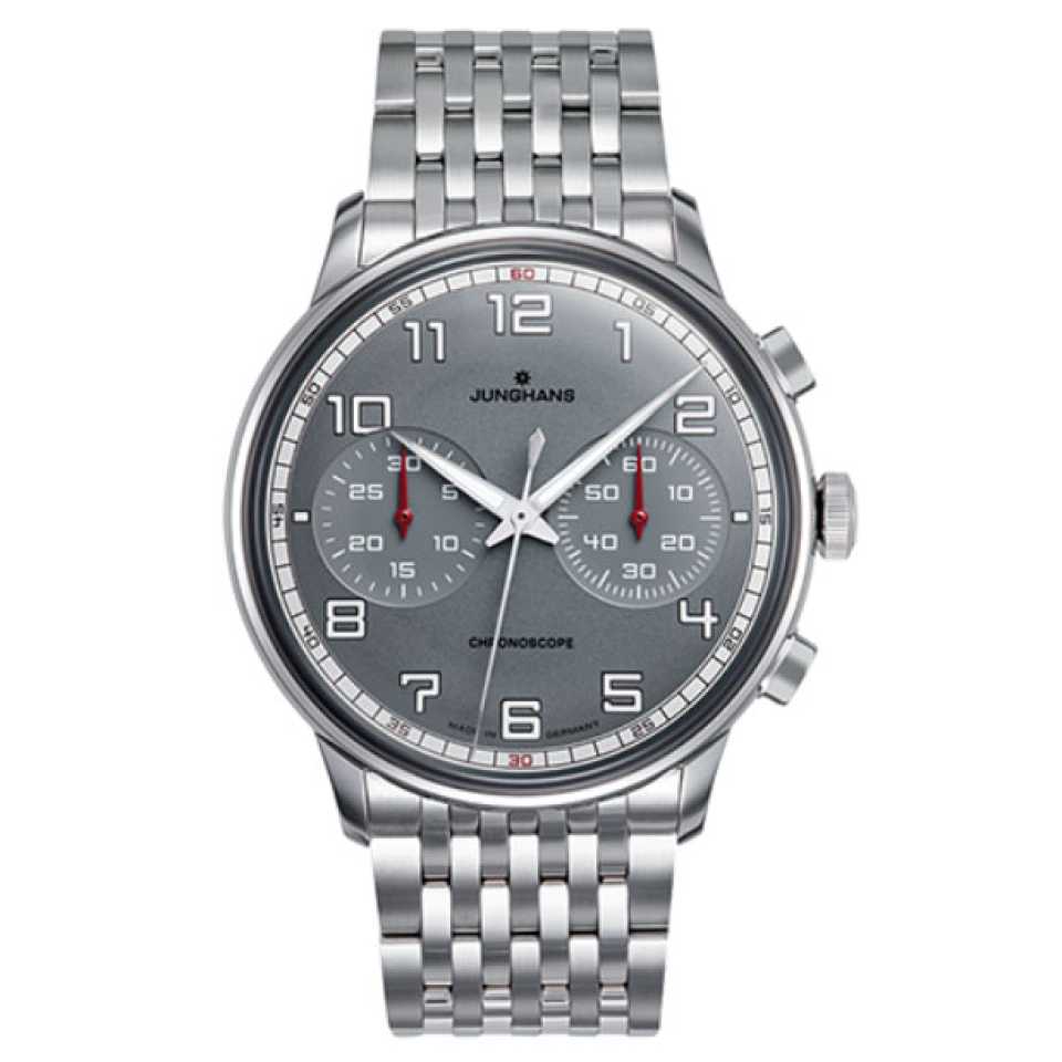 JUNGHANS - MEISTER DRIVER CHRONOSCOPE WATCH 027/3686.46